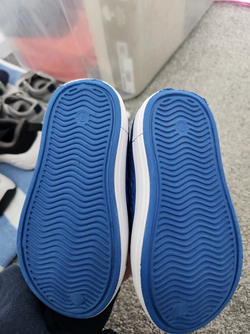 Skechers Kids' Blue Slip-On Water-Friendly Shoes Size 7